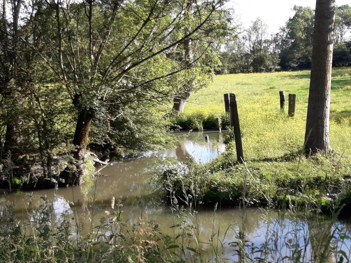 Le Logis De Lange Apt Les Aigrettes Saint-Hilaire-la-Palud Exteriér fotografie
