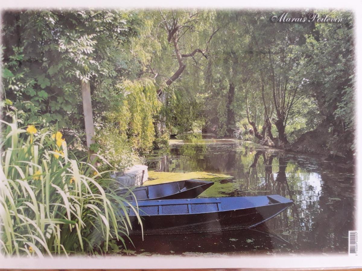 Le Logis De Lange Apt Les Aigrettes Saint-Hilaire-la-Palud Exteriér fotografie